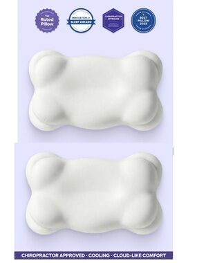 2 PACK $240 Retail Mellow Cloud Pillows